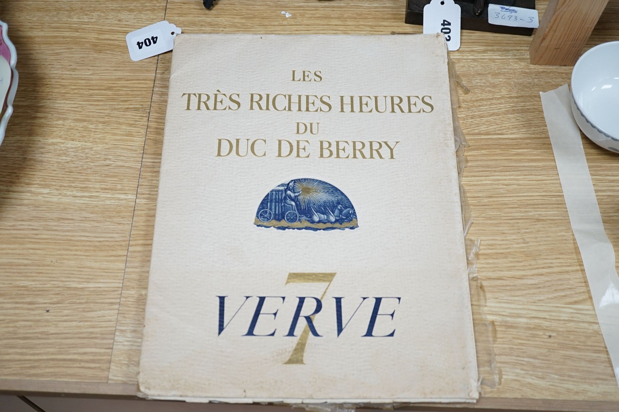 A single volume - Les Tres Riches Heures du Duc de Berry